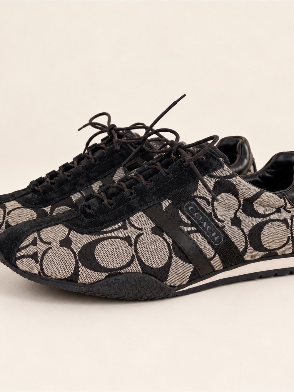 Coach Signature C Jacquard racing-style Sneakers